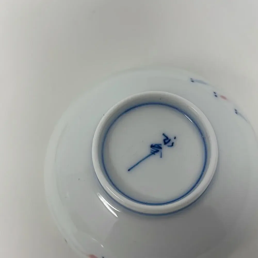 Vintage 80’s Japanese porcelain Dobin kyusu sake/tea set
